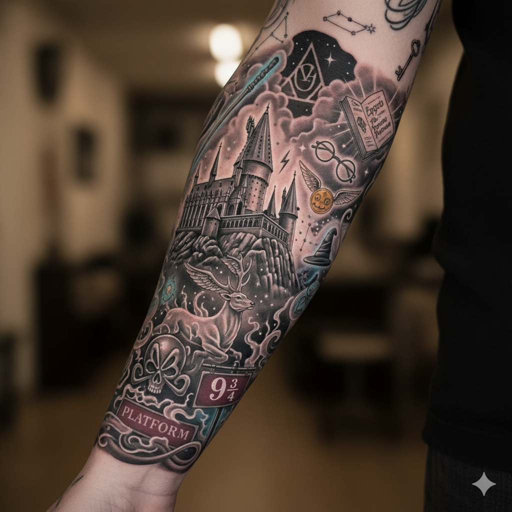 25+ Magical Harry Potter Tattoos Worthy of Hogwarts Ink