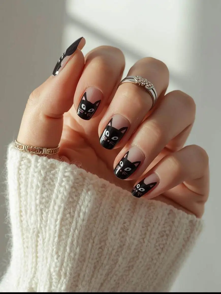 Black Cat Nail